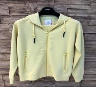 Hooded Zip Jacket BTG 2016 — Lime