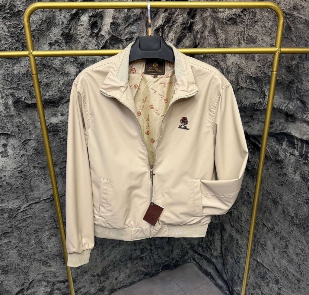Harrington Jacket — Cream