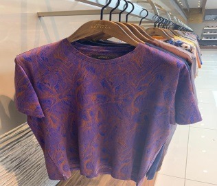 Paisley T-Shirt RT 1067 — Purple Paisley